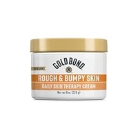 Gold Bond Rough & Bumpy Daily Skin Therapy Cream, 8 oz Cream With 7 Moisturizers & 3 Vitamins