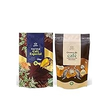 طقم قهوة جراتو المتخصص من حبوب البن الكاملة 250 جرام + حبوب البن المغطاة بالشوكولاتة 80 جرام | قهوة كولومبية فاخرة ووجبة خفيفة شهية