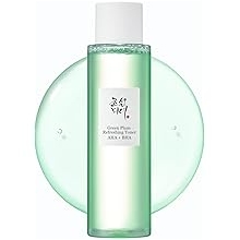 Beauty of Joseon Green Plum AHA BHA Toner Refreshing Facial Essence Moisturizer Mild Exfoliating Salicylic Acid for All Skin Types, Korean Skin Care for Men Women 150ml 5.27 fl.oz