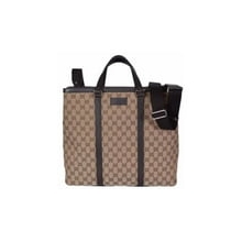 Gucci Unisex Brown Original GG Shopping Tote Handbag 449169