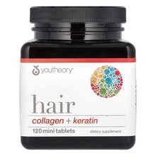 Hair, Collagen + Keratin, 120 Mini Tablets