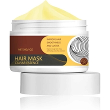 Hair Mask Caviar Essence, Deep Repair Conditioning Oil, Collagen Hair Mask Essence For Dry Damaged Hair, Hair Treatments, Nourishing Moisturizer For Curly Hair, For All Hair Type 1