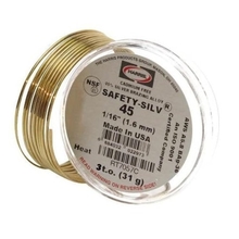 Harris 4531 Safety Silv 45 Silver Brazing Alloy 1 t.o
