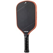 HEAD Radical Tour EX Raw Pickleball Paddle - Black/Orange / 4 1/8 / 8.1 OZ