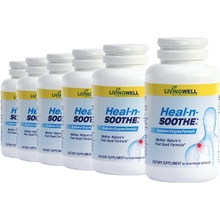 HEAL-N-SOOTHE Natural Joint Support Supplement - Proteolytic Enzymes for Maximum Joint Support and Back Support- 540 Count for Men and Women