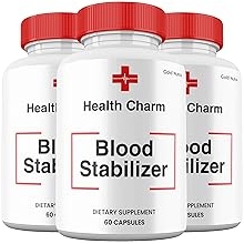 Health Charm Capsules, Premium All Natural Ingredients Blood Pills, Maximum Strength HealthCharm Supplement 3 Pack