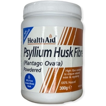 healthaid psyllium husk fiber vegan powder 300g