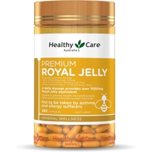 Healthy Care Royal Jelly 1000 365 Capsules Supplements Made in Australia