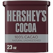 HERSHEYS Natural Unsweetened Cocoa Powder Can, 23 oz