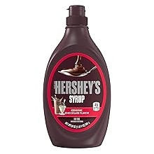 HERSHEYS Syrup, Chocolate, Dessert Topping/Beverage Syrup, Gluten-Free, 24-Ounce Bottle Pack of 8