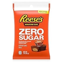 Hersheys Sugar Free Reeses Peanut Butter Cups Miniatures Original