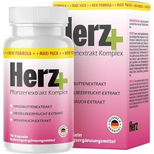 Herzena Heart Plus Capsules Rich in Vitamins and Minerals Easy to Use 90 Capsules