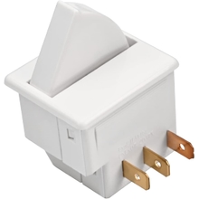 Heyiarbeit Refrigerator Door Light Switch 3Pin Universal Replacement LTK-17 Momentary Fridge Switch NC AC 250V 0.5A for Most Refrigerators Freezer White