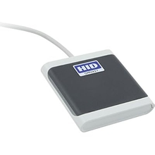 HID OMNIKEY 5025 CL Reader - Contactless - CableUSB 2.0 Light Gray
