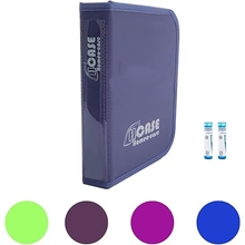 HOMEO-CASE Medicine Organiser with 40 Sections mauve Traditional