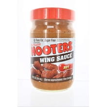 Sos Sayap Panas Hooters Asli - Perisa Pedas & Teguh - Sesuai untuk Memanggang, Sayap Ayam, Tulang Rusuk, Chop, Udang, Makanan Laut & Dips - 12 fl oz