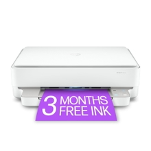 HP ENVY 6052e All-in-One Wireless Color Inkjet Photo Printer with 3 Months Instant Ink Incl with HP