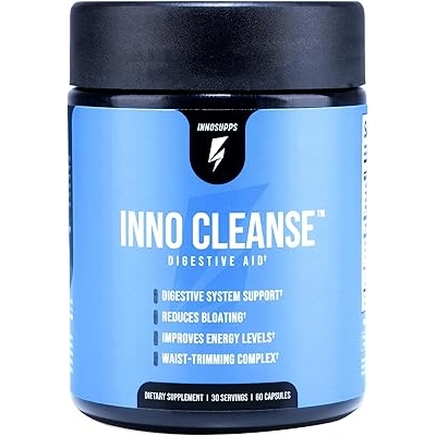 Inno Cleanse - Waist Trimming Complex | Digestive System Support & Aid | Reduced Bloating | Improves Energy Levels | Gluten Free, Vegan Friendly