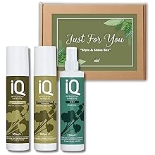 IQ Intelligent Haircare Set - 10-in-1 Multi-Benefit Treatment 250ml, Intense Moisture Shampoo 300ml, and Intense Moisture Conditioner 300ml   The Solution for Deeply Nourished, Healthy Hair