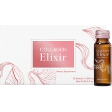 Isagenix Collagen Elixir - Collagen Drink with Marine Collagen Peptides - Liquid Collagen Shot to Support a Youthful Appearance with Vitamin C, Zinc &amp; Biotin - 50 mL