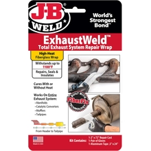 J-B Weld ExhaustWeld 2 x 72 Pembaikan Balut, Putih