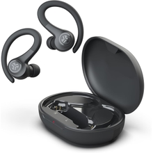 JLab Go Air Sport Wireless Workout Earbuds Featuring C3 Clear Calling, Secure Earhook Sport Design, 32 Hour Bluetooth Playtime, and 3 EQ Sound Settings Graphite