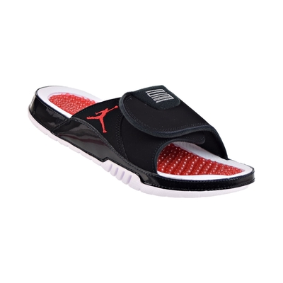 mens red jordan slides