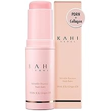 KAHI Wrinkle Bounce Multi Balm Stick | PDRN Collagen Wrinkle Stick | Korean Skin Care |All-in-One Hydrating Lip Balm Eye Cream Neck Cream Make Up Base &amp; Face Mist Moisture Balm