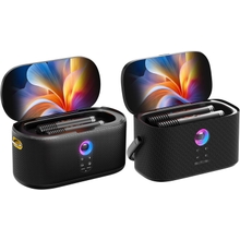 Karaoke Machine for Adults, with Lyrics Display, Shell S1 and Shell S2 Bundle, 2 Wireless Microphone, Autotune EQ, Self-Charging, Portable Home Karaoke System with KaraFun Prime, HDMI for TV