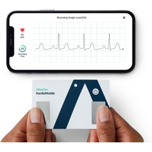 KardiaMobile Card Wallet-Sized Personal EKG Device - Record Single-Lead EKGs On The Go and Detect Irregular Heartbeats - by AliveCor