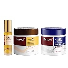 Karseell Blue Hair Color Depositing Mask Collagen Hair Treatment