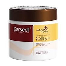 Karseell Collagen Hair Treatment Deep Repair Conditioning Argan Oil Collagen Hair Mask Essence for Hair All Hair Types 16.90 oz