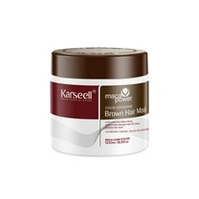 Karseell Hair Color Depositing Mask, Brown Conditioner for Colored and Bleached Hair, 16.9 fl oz