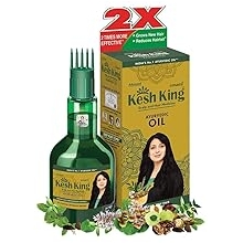 Kesh King Ayurvedic Scalp and Hair Oil, Hair Oil, 60ml- Pack of 2
