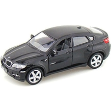 KiNSMART BMW X6 5 1:38 Scale Die Cast Metal Model wPullback Action Black