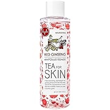 Korean Toner for Face, Red Ginseng Essence Toner 1pcs, Hydrating Toner Korean, Alcohol Free, for Oily Skin, Normal, Acne, Pore Control Skin Toners for Women
