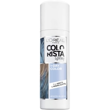 L&amp;#39;Oreal Paris Colorista 1-Day Washable Temporary Hair Color Spray, Pastel Blue, 2 Ounces