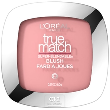 L'Oreal Paris True Match Super-Blendable Powder Blush, Baby Blossom C1-2, 0.21 Oz Pembungkusan Mungkin Berbeza