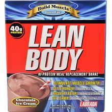 Labrada Lean Body Protein Meal Replacement Shake Chocolate Ice Cream - 20 Packets