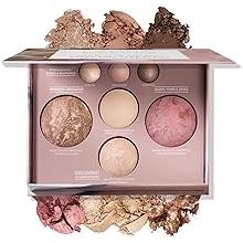 The Best of the Best Baked Palette - Full Size - Includes Bronzer, Blush, 2 Highlighters and 3 Eyeshadows - Travel-Friendly