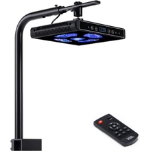 Hipargero Aquarium Lights-100 watt 5 Channels Sunrise Sunset Moonlight Reef Lights for Corals SPS LPS Saltwater Tank Black