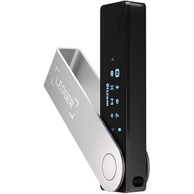 Ledger Nano X Crypto Wallet Signer - Securely Manage All Your Crypto Assets with This Bluetooth Enabled Classic - Onyx Black