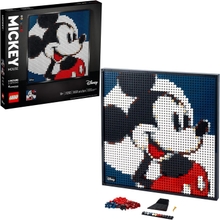 LEGO Art Disney&rsquo;s Mickey Mouse 31202 Craft Building Kit; A Wall Decor Set for Adults Who Love Creative Hobbies, New 2021 2,658 Pieces