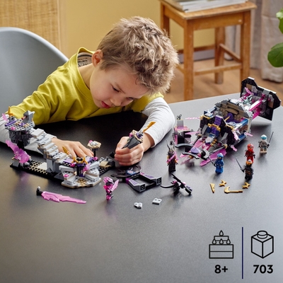 LEGO NINJAGO The Crystal King Temple Action Playset, India | Ubuy