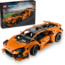LEGO Technic Lamborghini Hurac&aacute;n Tecnica Orange Advanced Building Toy, Lamborghini Car Toy for Kids Room D&eacute;cor, Model Car Vehicle Set for Boys and Girls Ages 9 and Up, 42196