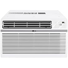 LG 12,000 BTU Window Air Conditioner, Cools 550 Sq.Ft. 22 x 25 Room Size, Quiet Operation, Electronic Control with Remote, 3 Cooling & Fan Speeds, Auto Restart, 115V