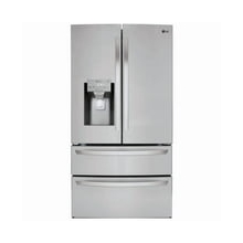 LG 28 Cu. ft. Smart Wi-Fi Enabled French Door Refrigerator, Stainless Steel LMXS28626S