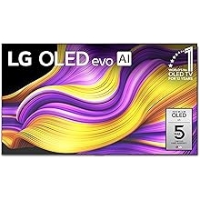 LG 77-Inch Class OLED evo AI Super Upscaling 4K G5 Series Smart TV w/Dolby Atmos, Vision, HDR10, Filmmaker Mode, Wow Orchestra, Alexa Built-in OLED77G5WUA, 2025