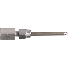 Lincoln 5803 Grease Needle Nozzle with Hardened Steel Tip for Lubrication of Flush-Type or Hard-to-Reach Hydraulic-Type Fittings, Connects to Any Hand-Held Grease Gun; 18 Inch NPT f Thread Size