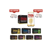 Liquid Death Sparkling Water, Low Calorie, 6 Pack 12oz Cans, Various Flavors